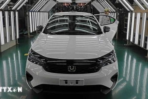 ЗаводеHonda в Фукйене провинции Футхо. Фото: ВИА