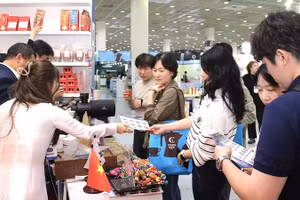 Представление вьетнамского кофе на выставке Coffee Expo Seoul 2026. Фото: ВИА