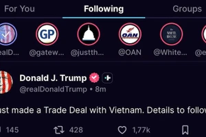 Президент США Дональд Трамп объявил о достижении торгового соглашения с Вьетнамом. 
