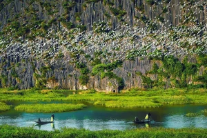 Экотуристическая зона лагуны Ванлонг в провинции Ниньбинь