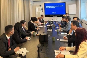 Общий вид встречи. Фото: Посольство Вьетнама в Швеции