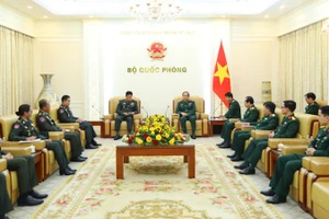 Общий вид приема. Фото: Министерство обороны