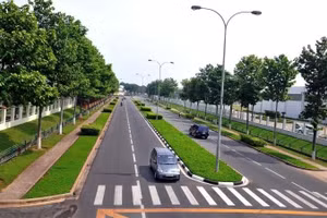 Вьетнамско-сингапурский индустриальный парк 1 (VSIP 1) в провинции Биньзыонг.