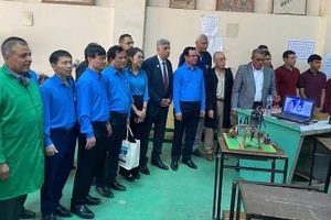 Федерация профсоюзов Египта высоко оценивает роль Всеобщей конфедерации труда Вьетнама. Фото: baoquocte.vn