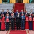 Президент Лыонг Кыонг и назначенные послы и главы представительств Вьетнама за рубежом. Фото: Тхюи Нгуен