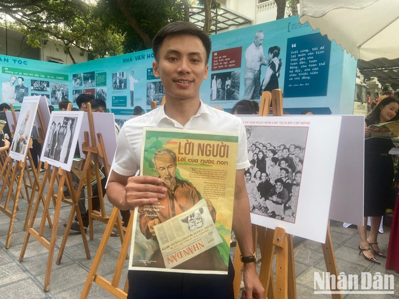 Г-н Фан Ван Мань со специальным выпуском, посвященным 135-летию со дня рождения Президента Хо Ши Мина. Г-н Фан Ван Мань со специальным выпуском, посвященным 135-летию со дня рождения Президента Хо Ши Мина.