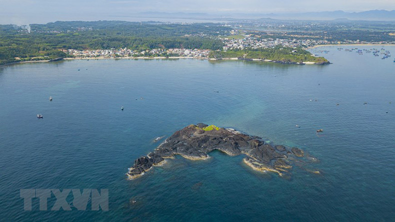 Район Хоннян – место, где рыбаки часто собирают саргассум. Район Хоннян – место, где рыбаки часто собирают саргассум.