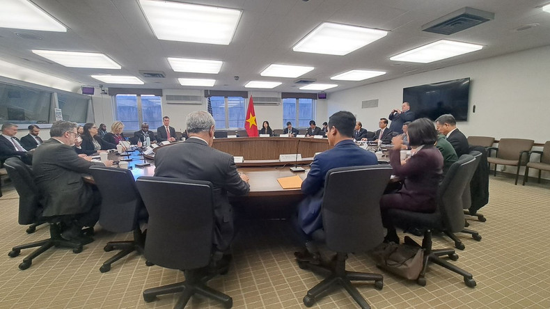 Общий вид диалога. Фото: МИД Вьетнама Общий вид диалога. Фото: МИД Вьетнама