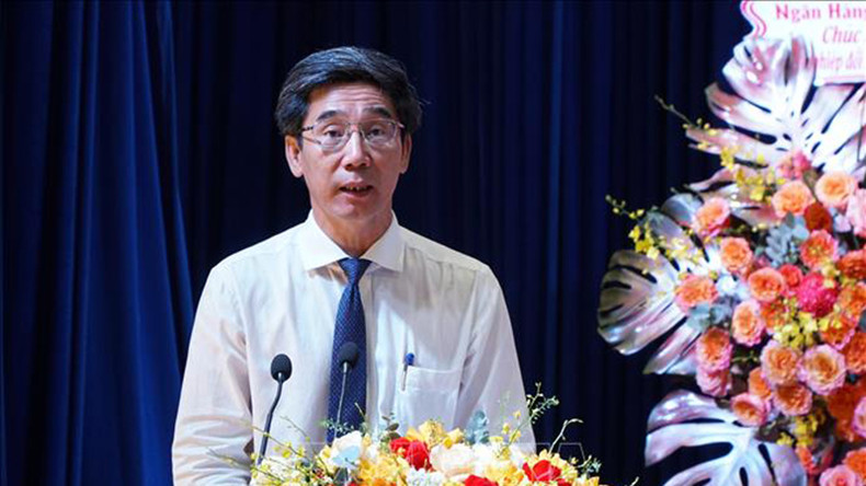 Зампредседателя Народного комитета города Дананг Чан Чи Кыонг выступает на мероприятии. Фото: ВИА Зампредседателя Народного комитета города Дананг Чан Чи Кыонг выступает на мероприятии. Фото: ВИА