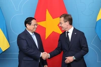 Премьер-министр Вьетнама Фам Минь Тьинь и Премьер-министр Швеции Ульф Кристерссон. Фото: VGP