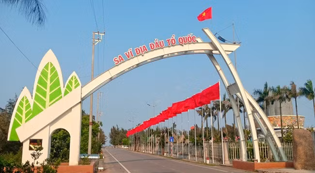 Дорога в мыс Шави. Фото: baophapluat.vn