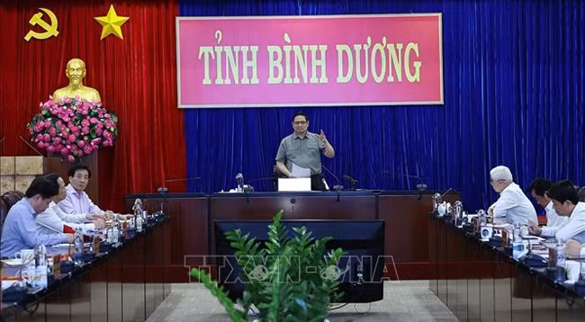 Общий вид встречи. Фото: VNA