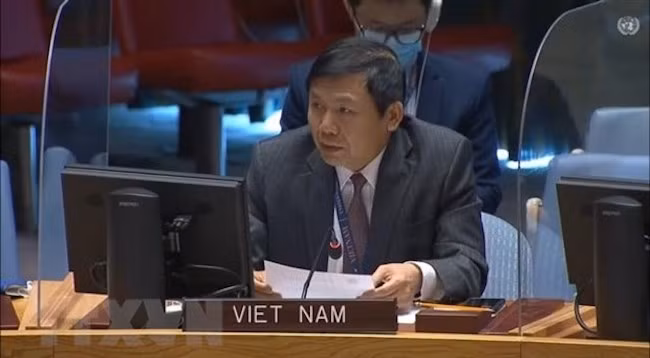 Посол Данг Динь Кюи, глава постоянной миссии Вьетнама при ООН. Фото: VNA