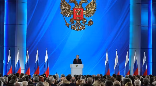 Послание Президента Федеральному Собранию. Фото: kremlin.ru
