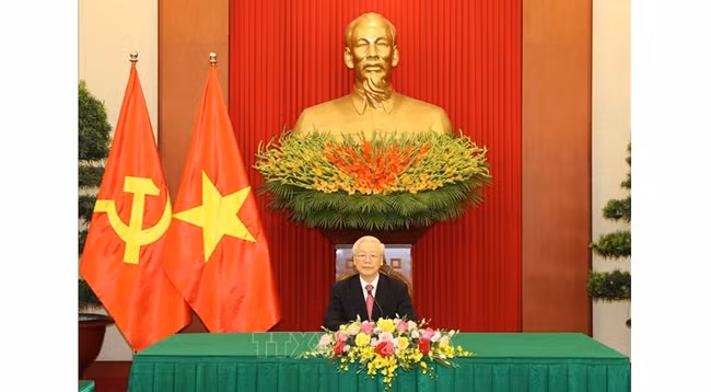 Генеральный секретарь ЦК КПВ Нгуен Фу Чонг. Фото: VNA