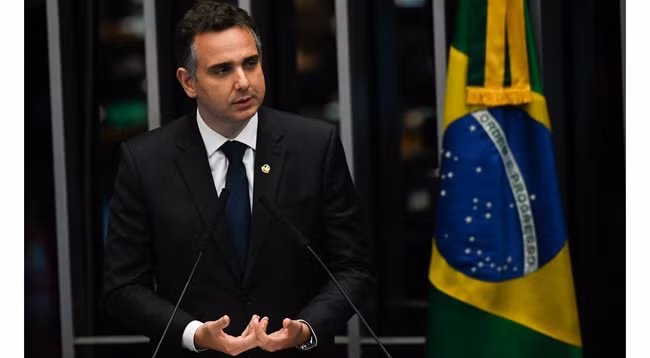 Спикер Федерального сената Бразилии Родриго Пачеко. Фото: bloomberg.com