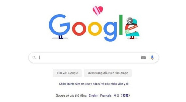 Символ Doodle. Фото: sggp.org.vn