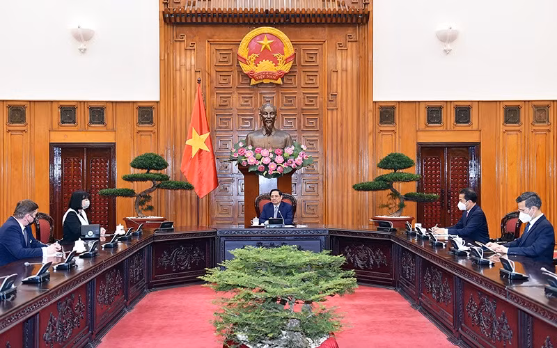 Общий вид встречи. Фото: МИД Вьетнама