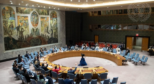 Общий вид заседания СБ ООН. Фото: baoquocte.vn