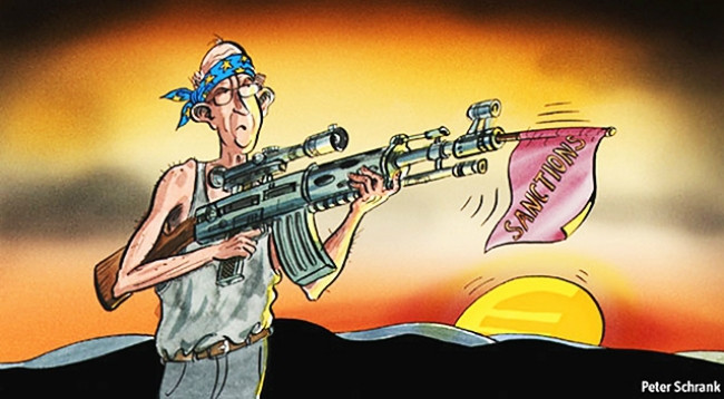 Карикатура Питера Скранка