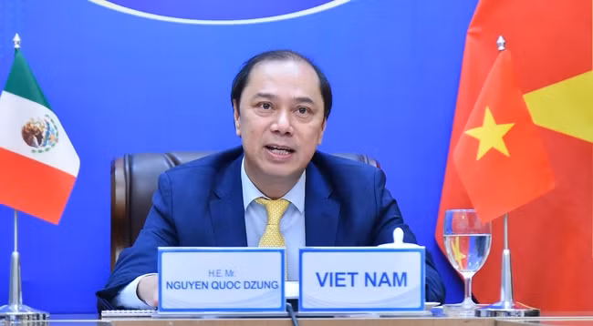Заместитель министра иностранных дел Вьетнама Нгуен Куок Зунг. Фото: МИД Вьетнама