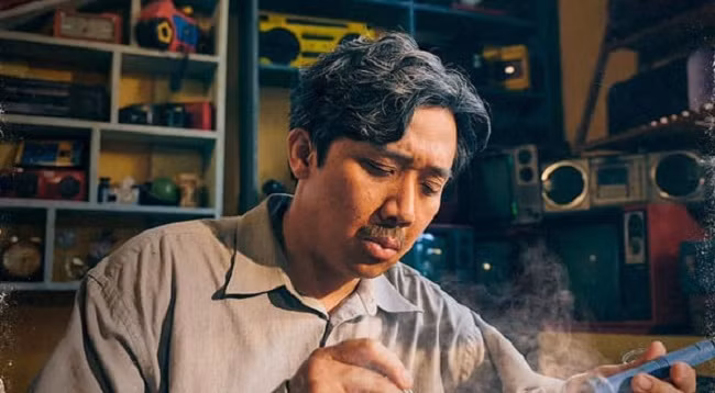 Кадр из фильма «Старый отец». 