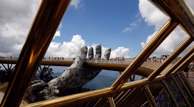 Золотой мост в Дананге. Фото: Рейтер