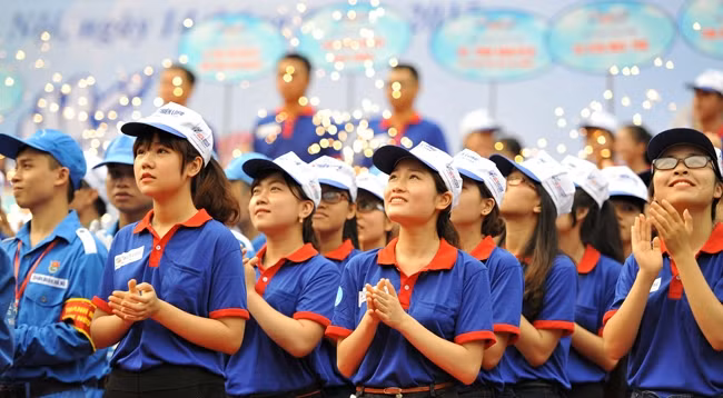 В соревнованиях и кампаниях, проводимых органами ВКСМ, были достигнуты конкретные и практические результаты. Фото: thanhnien.vn