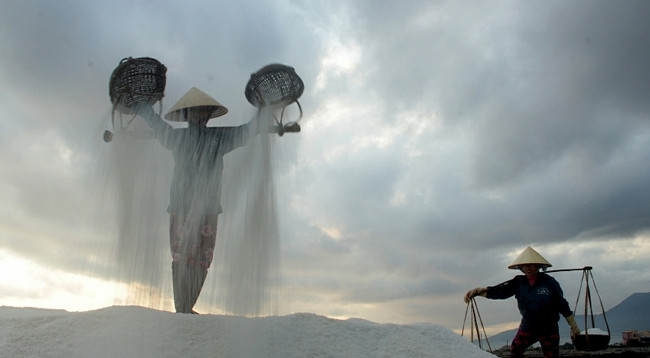 На солевых полях Хонкхой