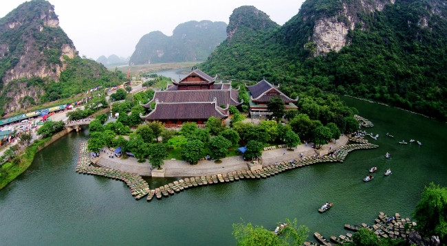 Чанган весеним утром. Фото: trangandanhthang.vn