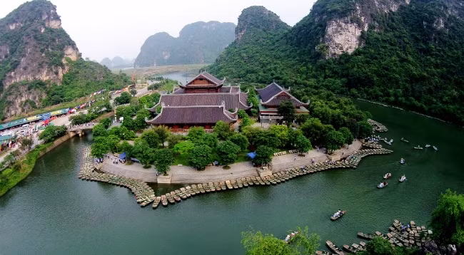 Чанган весеним утром. Фото: trangandanhthang.vn