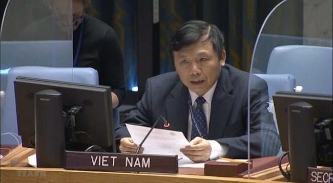 Посол Данг Динь Кюи, глава Постоянной миссии Вьетнама при ООН. Фото: VNA