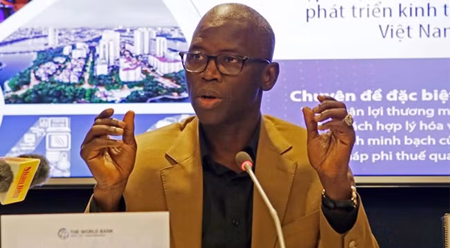 Директор ВБ во Вьетнаме Оусман Дионе. Фото: VNA