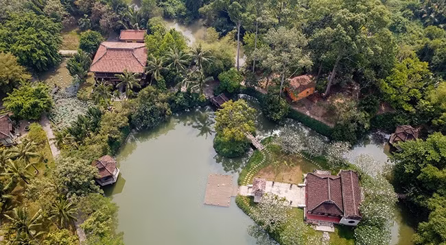 Панорамный вид на музей с высоты. Фото: vnexpress.net