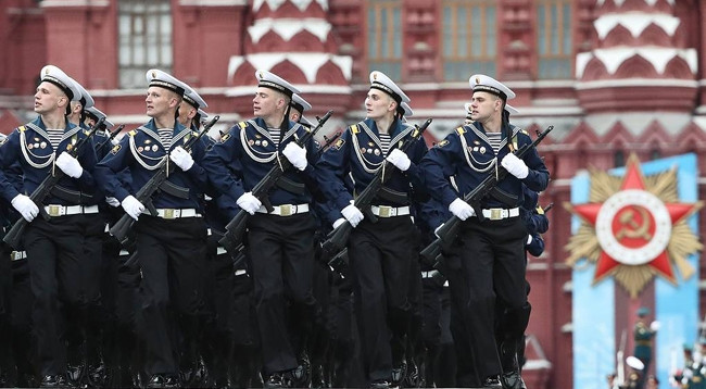 Военный парад в столице России в ознаменование Победы советского народа в Великой Отечественной войне. Фото: ТАСС