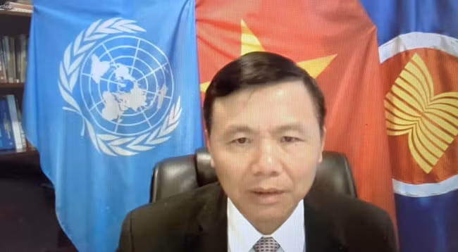 Глава Постоянной миссии Вьетнама при ООН, Посол Данг Динь Кюи. Фото: Постоянная миссия Вьетнама при ООН