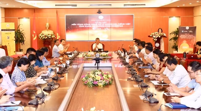 Общий вид церемонии запуска платформ. Фото: vietnamplus.vn