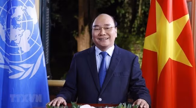 Президент Вьетнама Нгуен Суан Фук. Фото: VNA