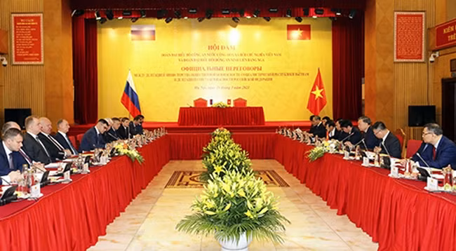 Общий вид переговоров. Фото: cand.com.vn