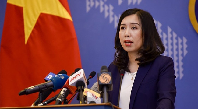 Официальный представитель МИД Вьетнама Ле Тхи Тху Ханг. Фото: laodong.vn