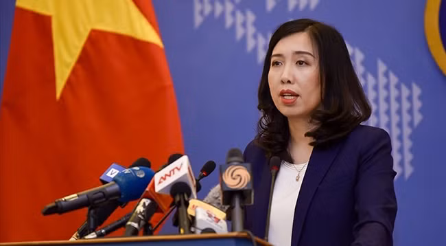 Официальный представитель МИД Вьетнама Ле Тхи Тху Ханг. Фото: laodong.vn