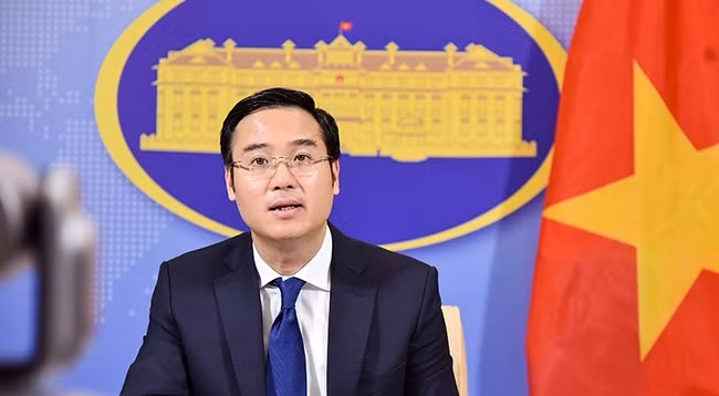 Заместитель официального представителя МИД Вьетнама Нго Тоан Тханг. Фото: МИД Вьетнама