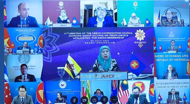 Участники заседания. Фото: МИД Вьетнама 