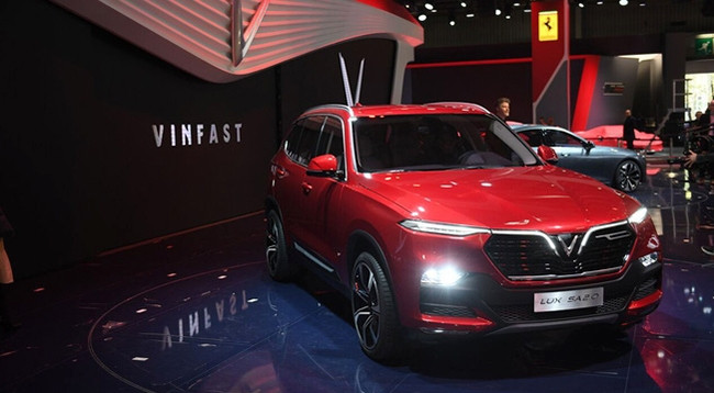 Модель внедорожника LUX SA2.0. Фото: autopro.com.vn