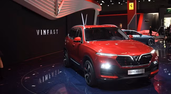 Модель внедорожника LUX SA2.0. Фото: autopro.com.vn