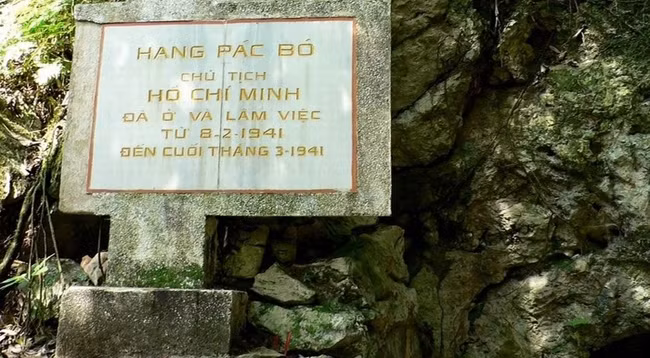 В Пакбо президент Хо Ши Мин жил и работал с 8 февраля 1941 года до конца марта 1941 года. Фото: thegioidisan.vn
