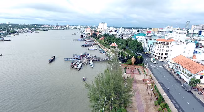 Пристань Нинькьеу в городе Кантхо. Фото: thamhiemmekong.com