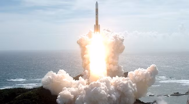 Запуск ракеты. Фото: JAXA