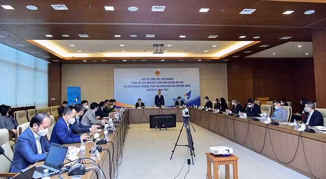 Общий вид заседания. Фото: МИД Вьетнама