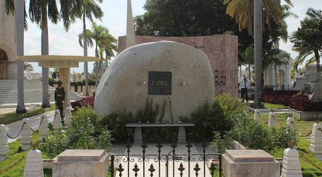 Могила лидера Кубинской революции Фиделя Кастро. Фото: ТАСС